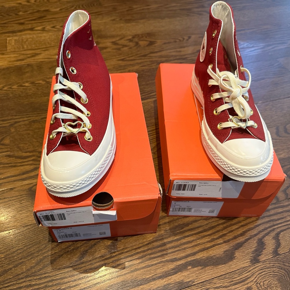 Converse Chuck 70 Hearts Women’s Sneakers - Picture 15 of 15